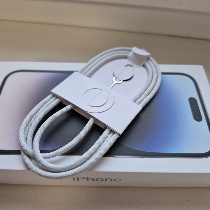 Nowy zestaw przewód 2x USB C Apple iPhone 60W kabel kluczyk sim
