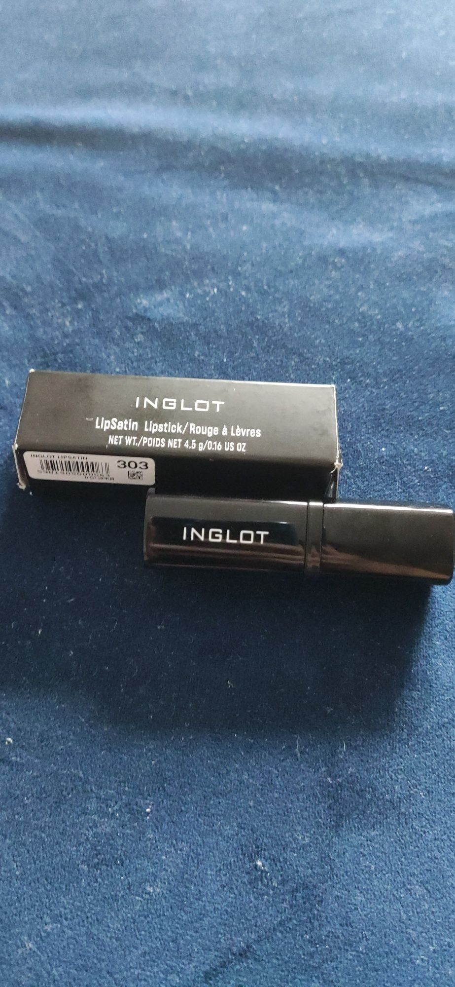 Pomadka Inglot LipSatin Lip Satin szminka czerwona nr 303 czerwień red