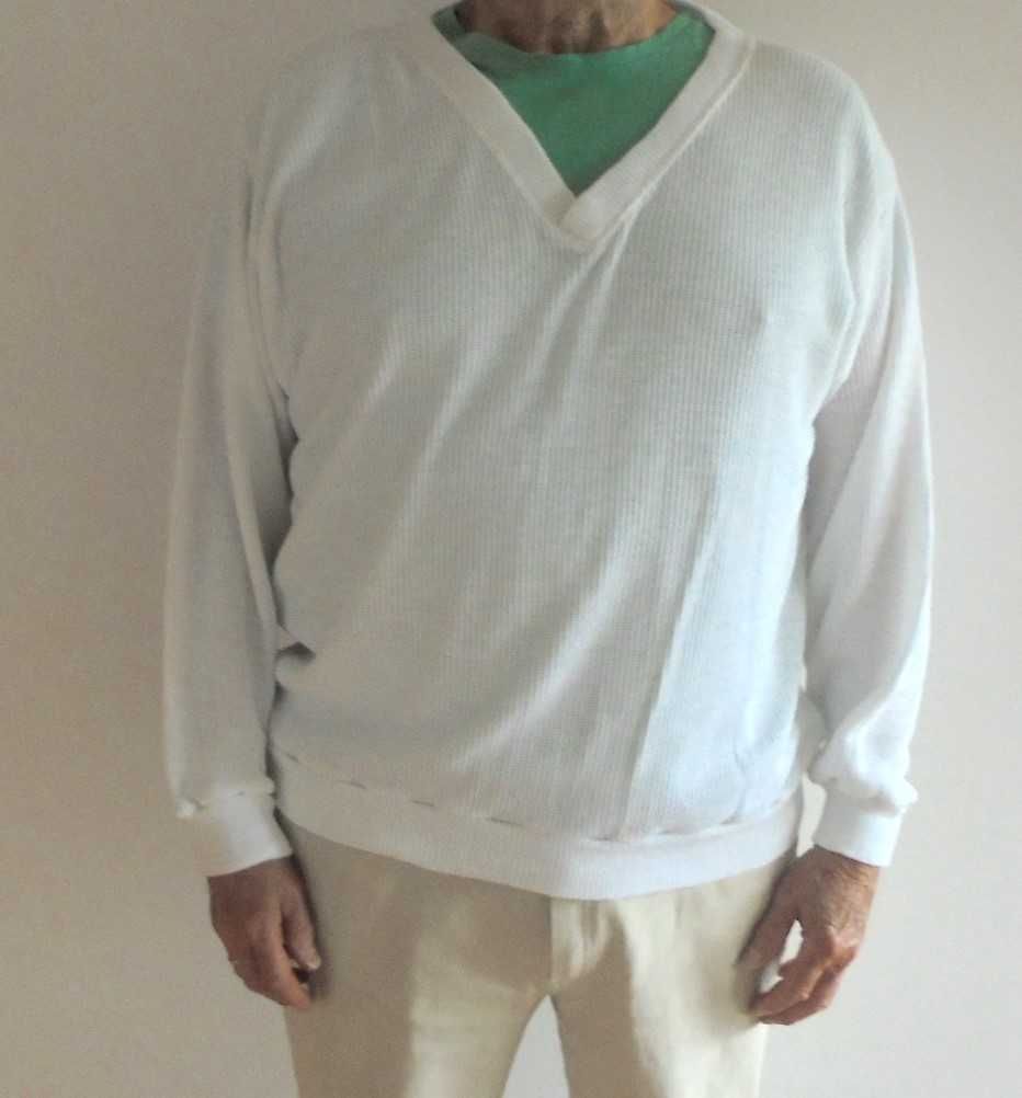 Bluza biała włoska