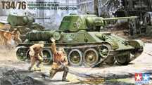 Radziecki czołg T-34 (T34/76 ChTZ) 1:35 Tamiya 351