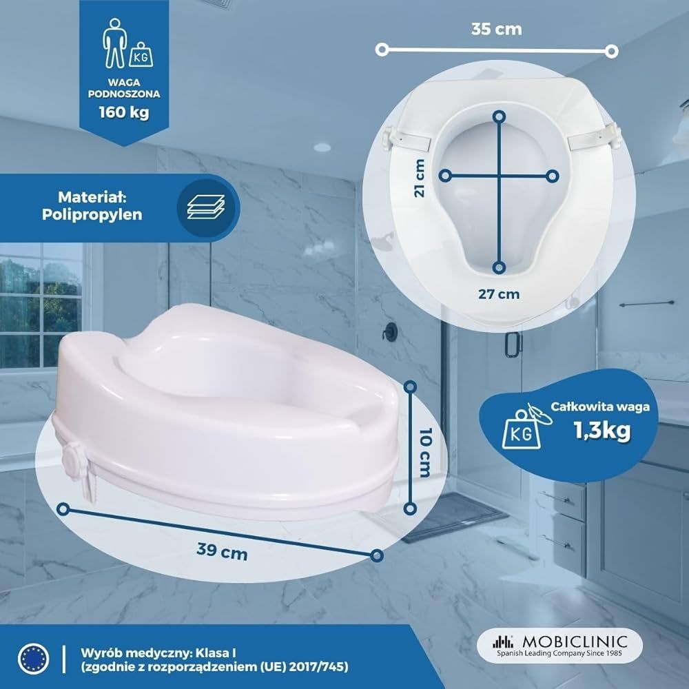 Podwyższenie deski sedesowej 10 cm Titan