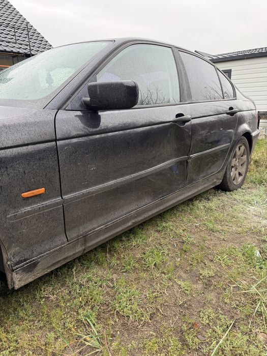 Bmw e46 b+g po kolizji z dzikiem