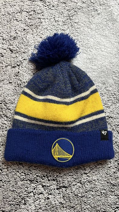 Шапка зимова 47Brand Golden State Warriors nba