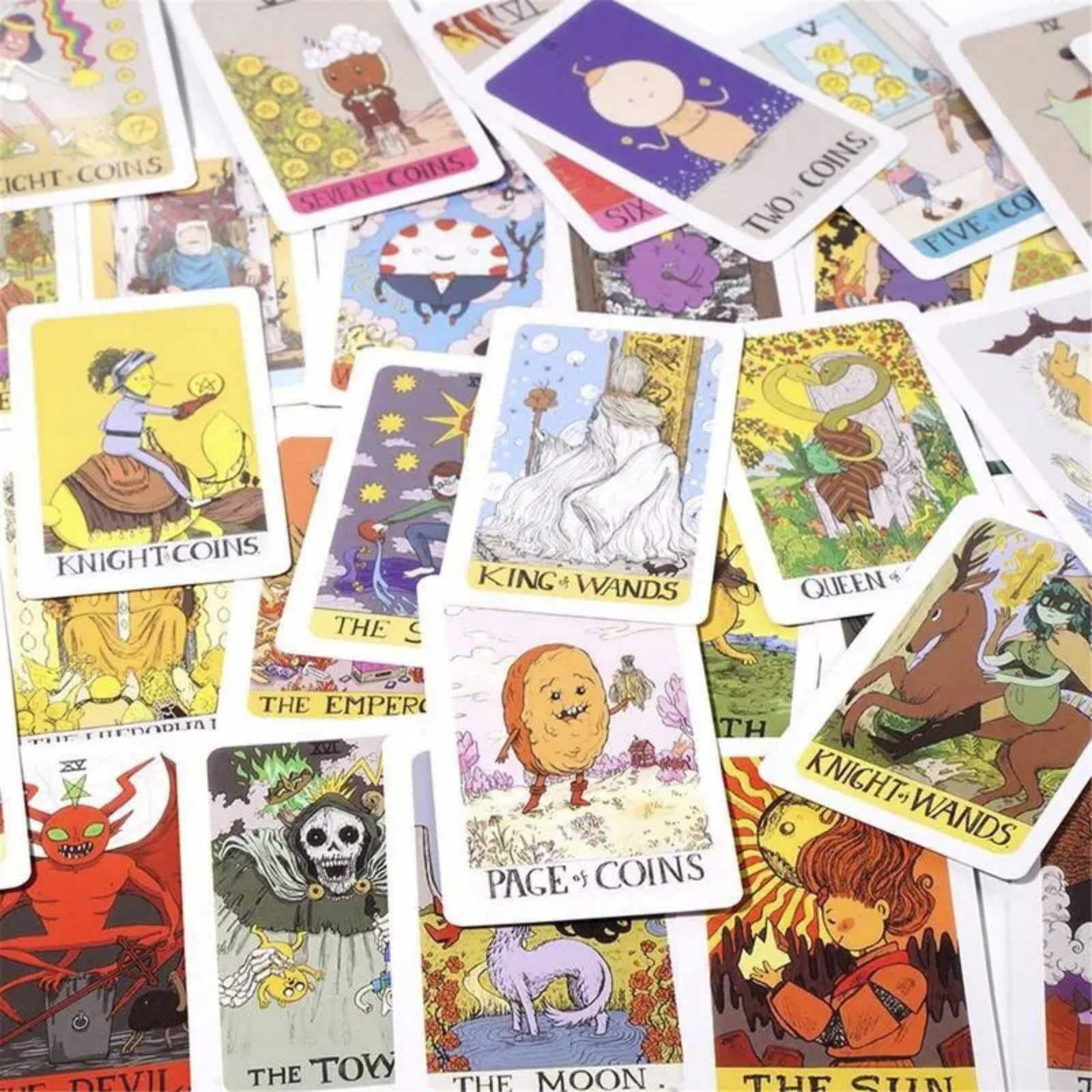 Карти таро Adventure Time. Adventure Time Tarot. Час пригод.