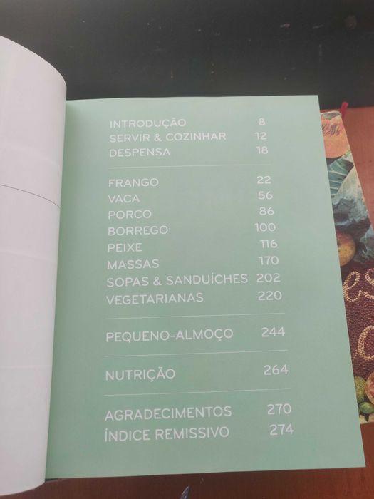 Livro de cozinha jamie oliver