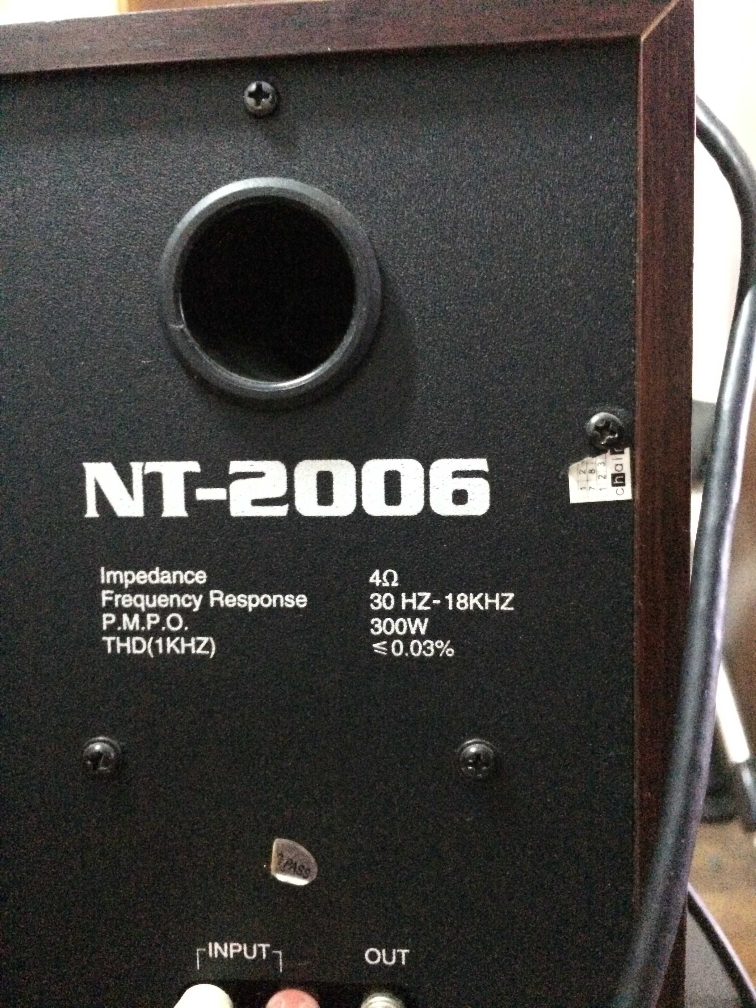 Колонки акустические для компьютера, ноутбука NT 2006 18вт