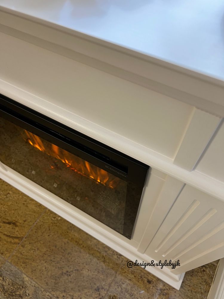 Kominek Wonder wkład Dimplex 28 atrapa drewno Premium