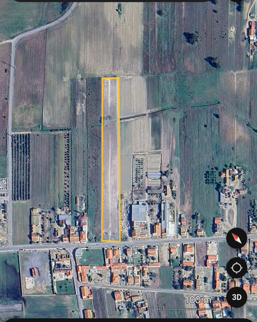 Terreno Urbano com área de cultivo