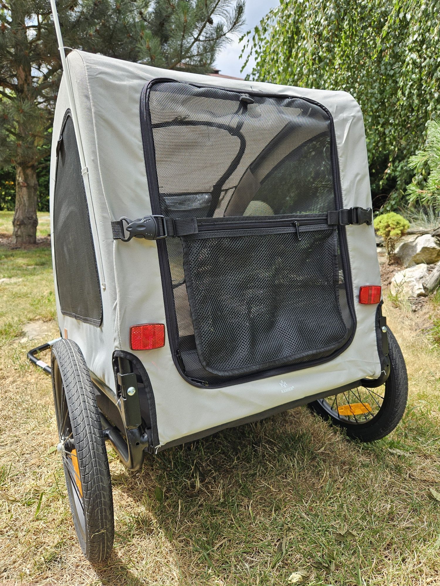 Przyczepka KESSER przyczepa wózek dla psa rowerowa do roweru XL 45kg