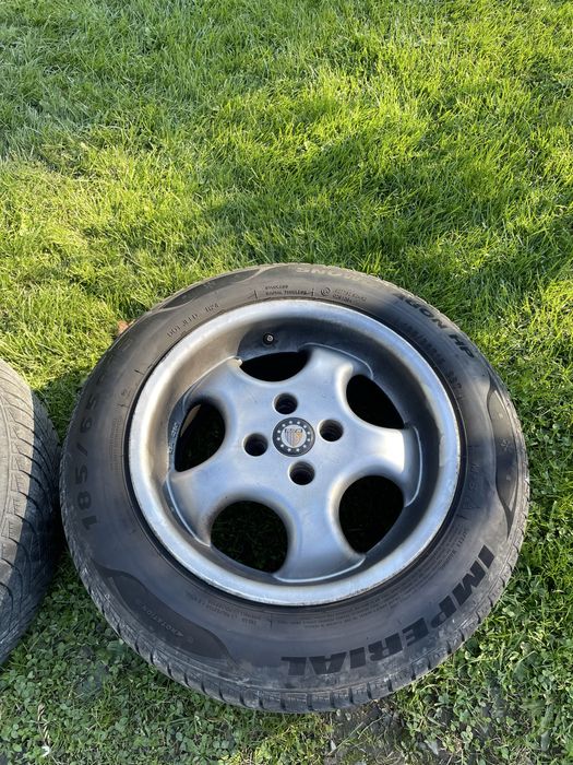 Alufelgi 15 RH 4x100 z oponami zima