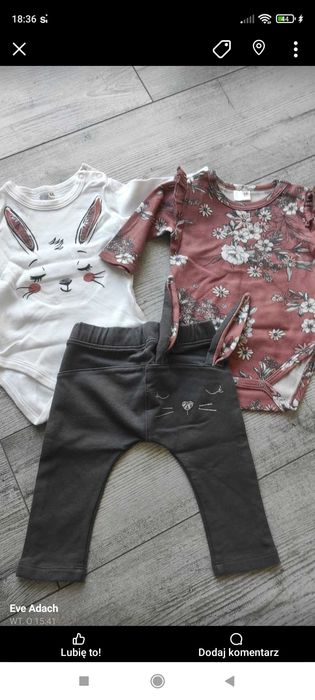 Duża paka ubranek 62/68 H&M, Zara, Smyk