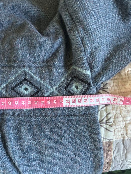 Sweter Shetland wełna Kononowicz