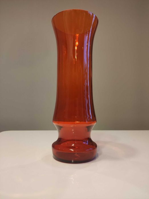 Kolekcjonerski wazon HSG Ząbkowice  Fiedorowicz design PRL, vintage