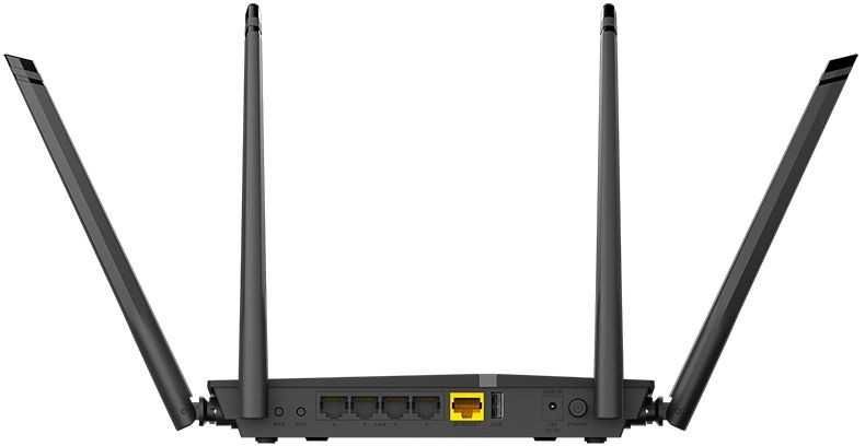 Router D-Link DIR-825 AC1200 (802.11a/b/g/n/ac) Gigabit, USB - idealny