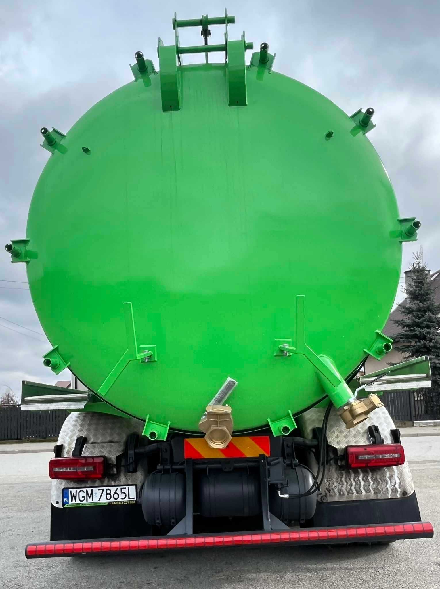 MAN TGS 24.440 6x2/2 BLS , 2017r , beczka asenizacyjna 18m3 ,specjalny