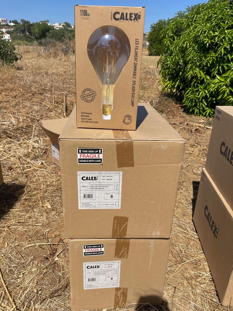 Lampada dimável Calex - tamanho XXL (+- 73 unidades)