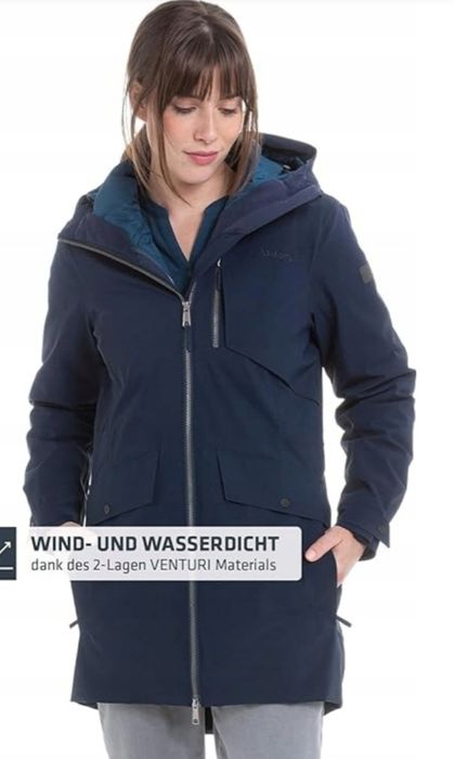 Schöffel Damska parka 3 w 1 Moskau 38
