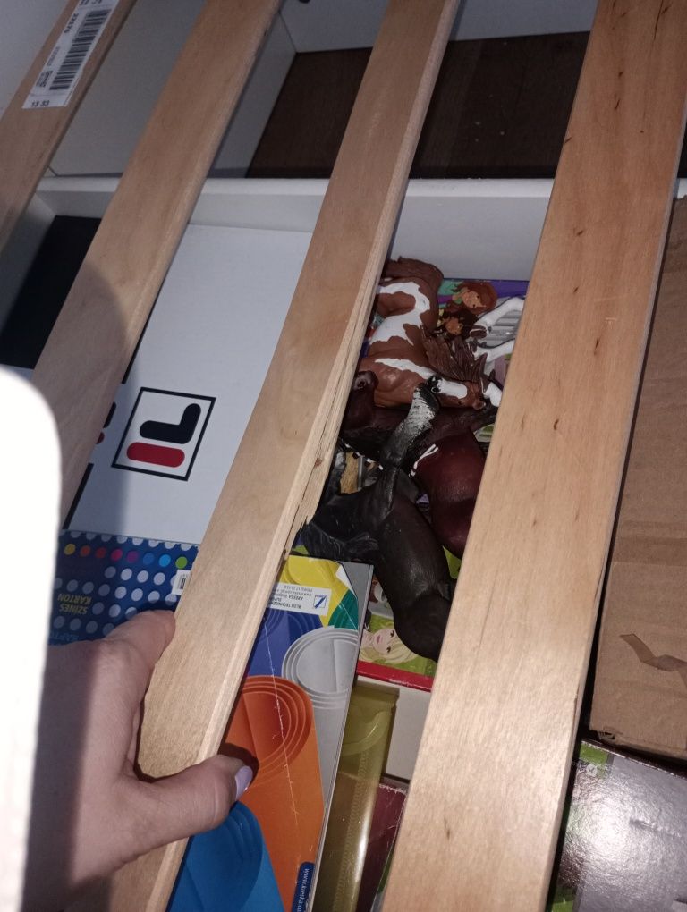 Rama łóżko  pojedyncze Ikea