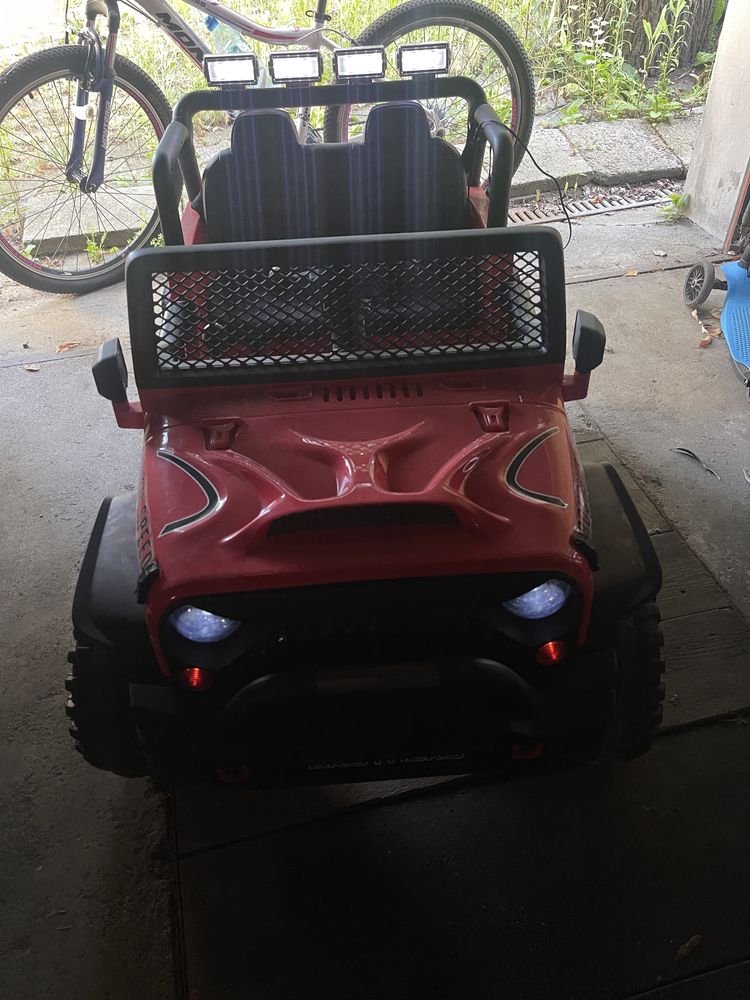 Auto na akumulator  buggy jm 7 czerwony