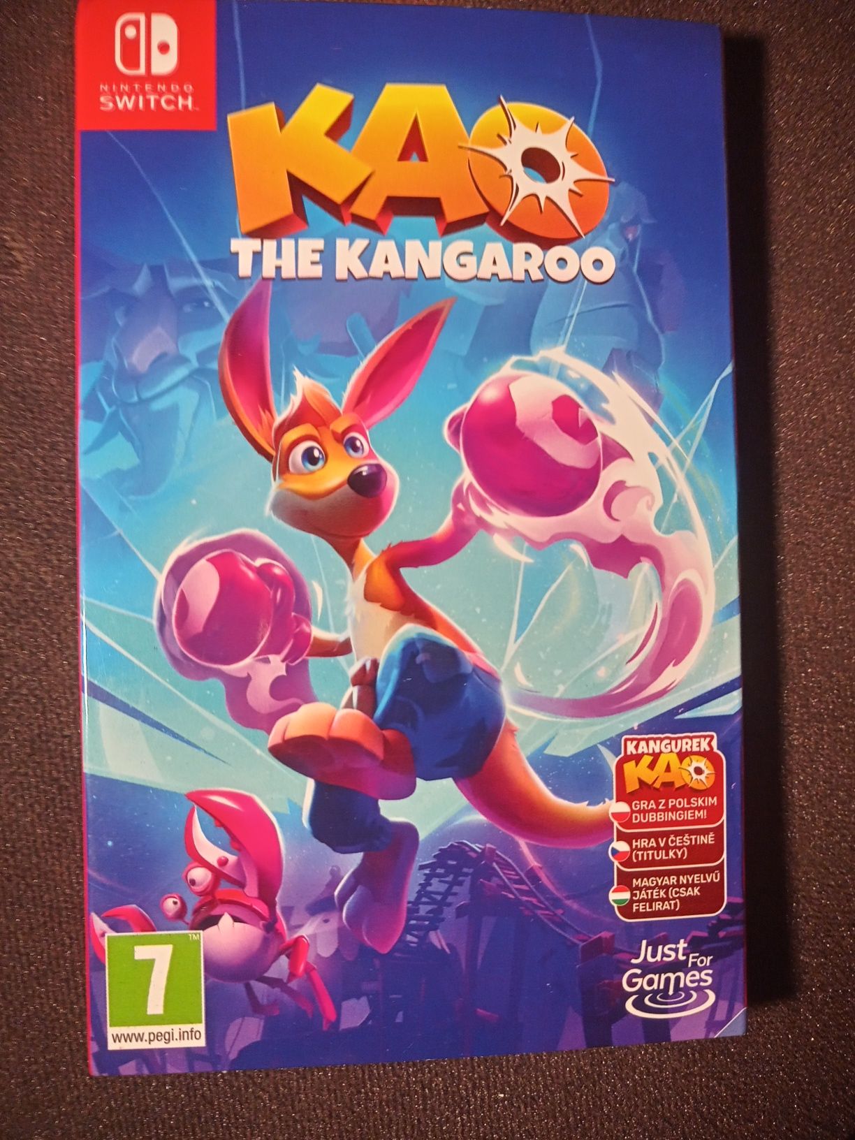 Kangurek Kao na nintendo switch