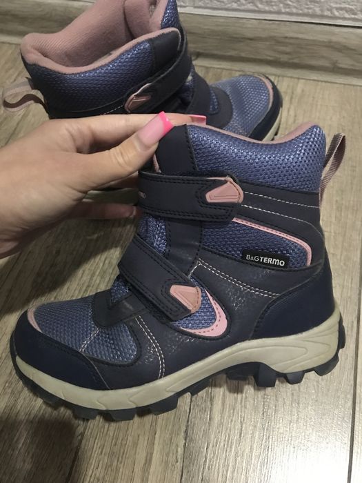 Зимові термочобітки, сапожки для дівчинки ТОРГ!!!