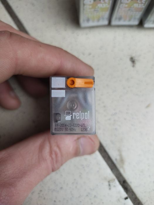 Реле R4N-2014-23-5220-WTL Relpol, 220V AC, 4CO, светодиод