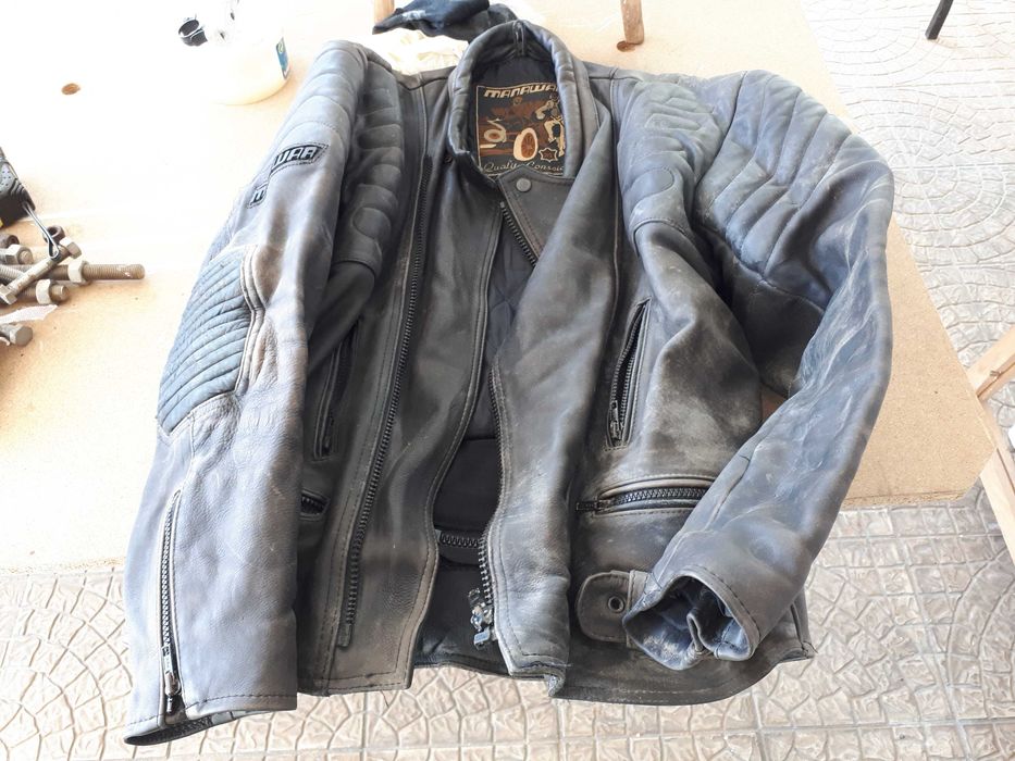 Casacos Motard em pele