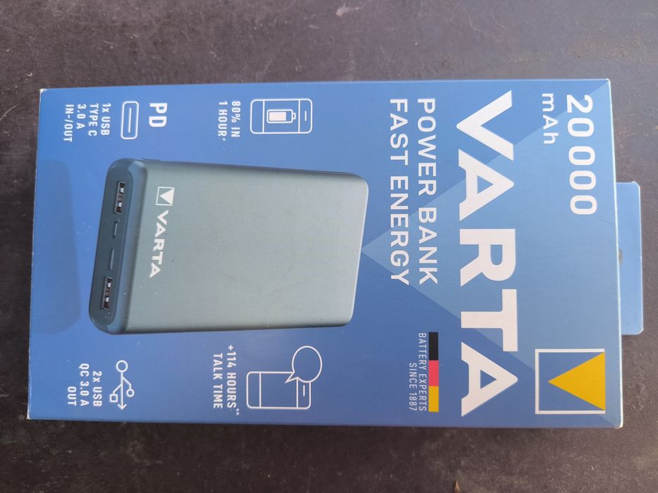 Повербанк power Varta 20000 mah