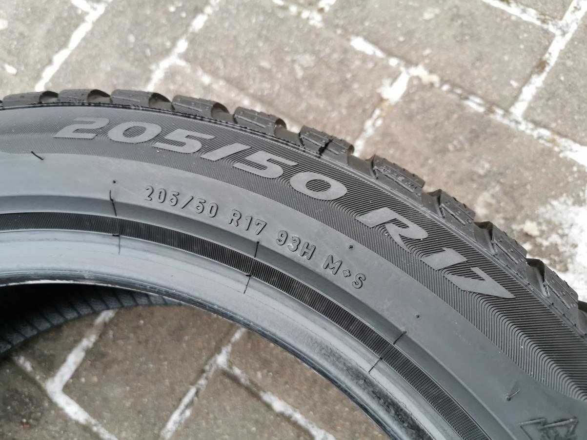 205/50 93H R17 PIRELLI Sottozero3 2021r Zimowe 5.5mm Opony 2szt