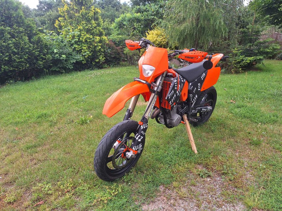 Ktm exc 450 Supermoto zajerestrowany na kat.a2