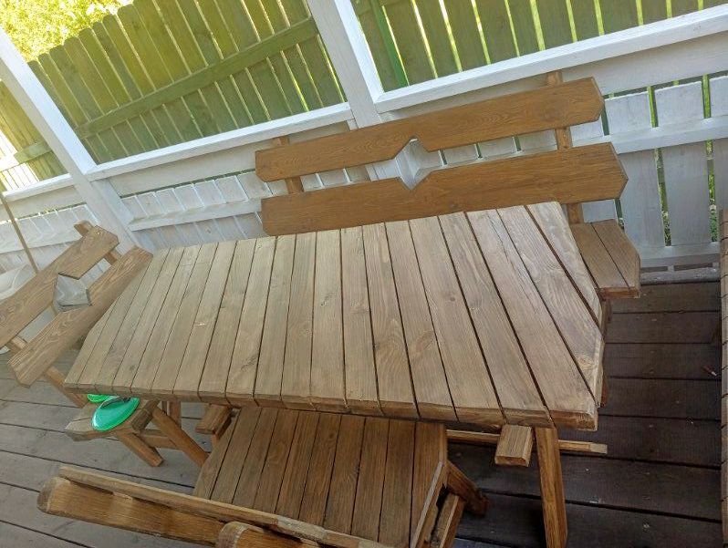 meble ogrodowe, PRZECENA tarasowe solidne stan bdb