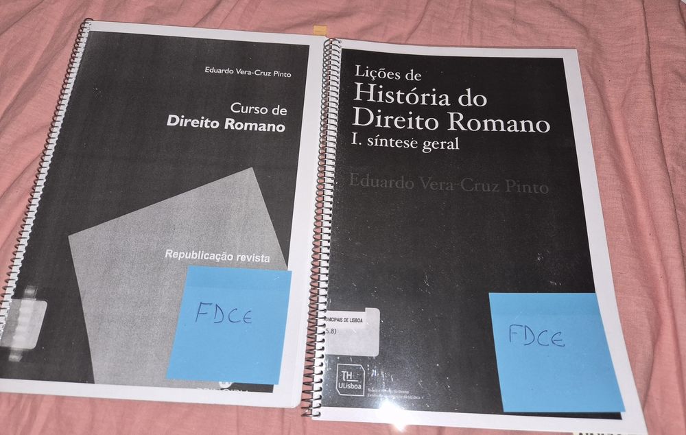 Manuais 1º Ano da Licenciatura em Direito