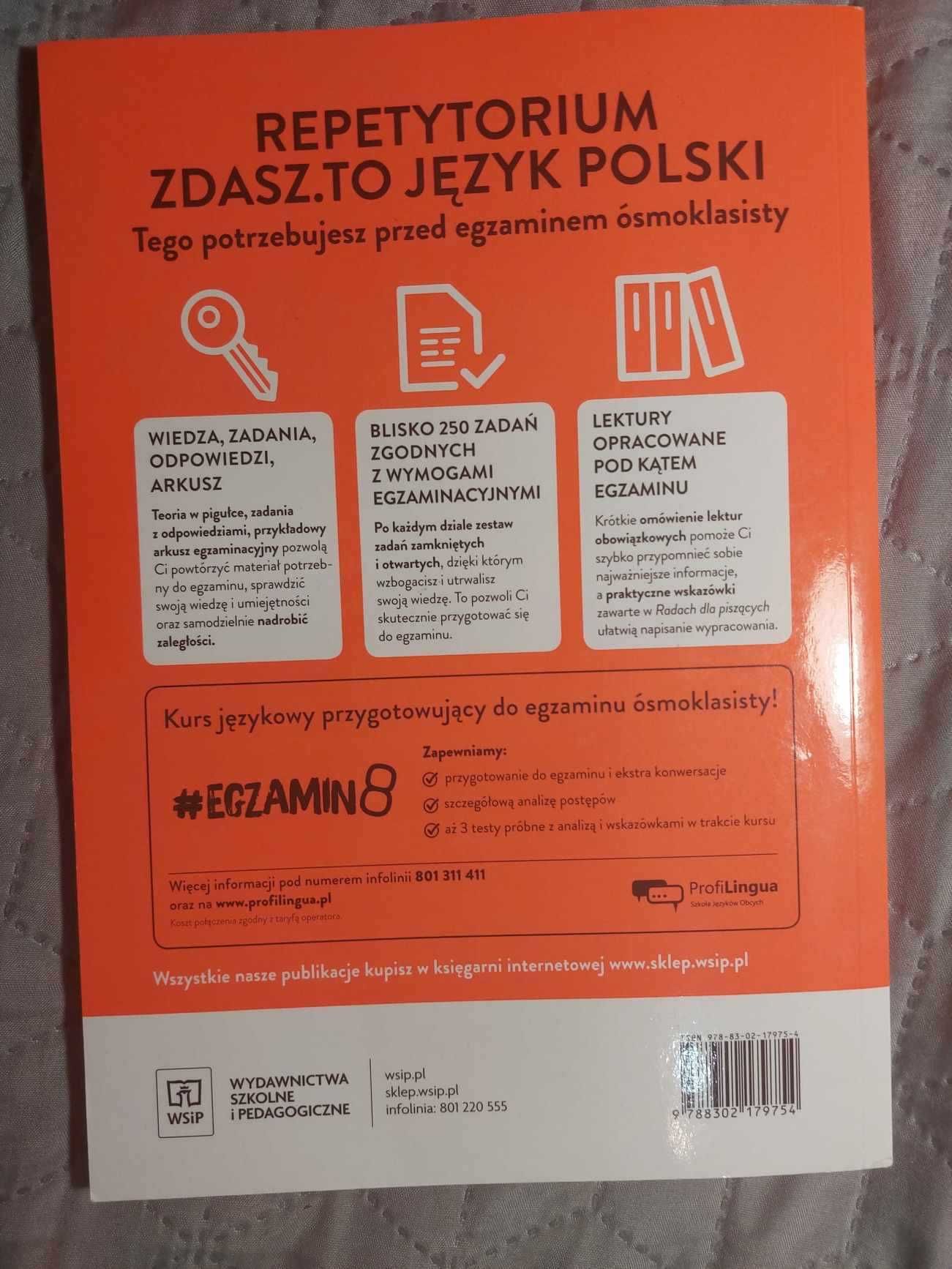 Egzamin ósmoklasisty Język Polski Repetytorium