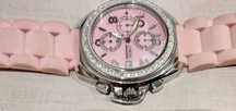 Christ chronograph zegarek damski różowy pink oryginalny okazja