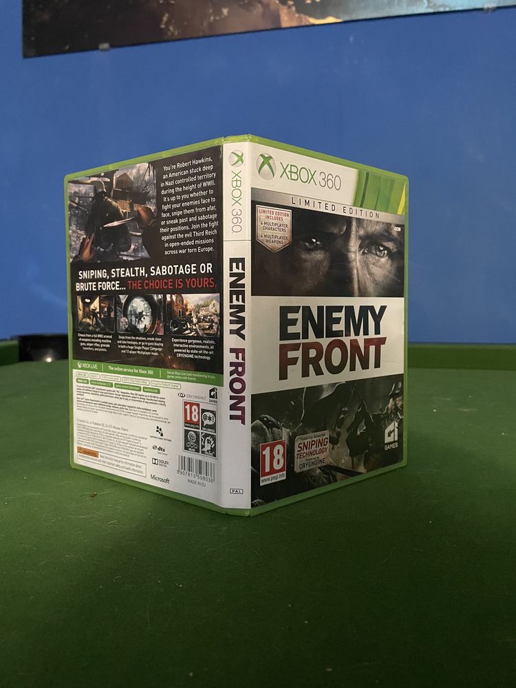 Enemy Front xbox 360 po polsku x360 army