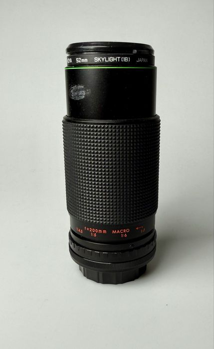 Hanimex automatic zoom c-macro 80-200/4.5 байонет canon fd