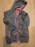 Kurtka Softshell dziewczęca 110/116