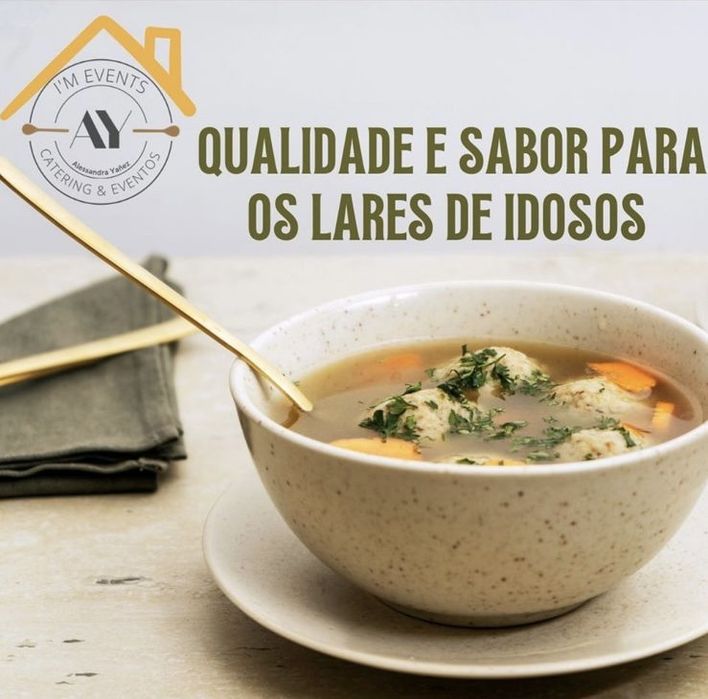 Catering para Lares, escolas, centros de dia, Festas.