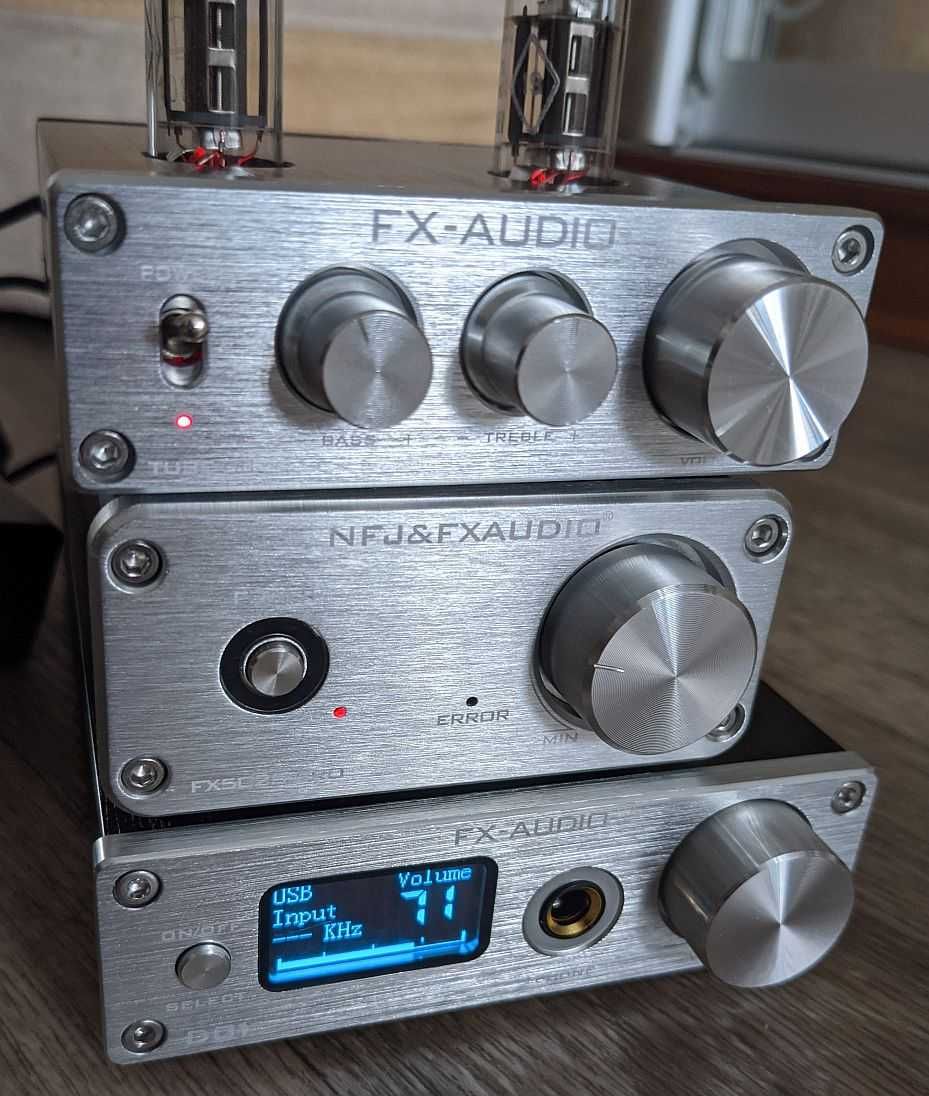 Аудиокомплект FXAUDIO (502s pro, tube-03, D01)