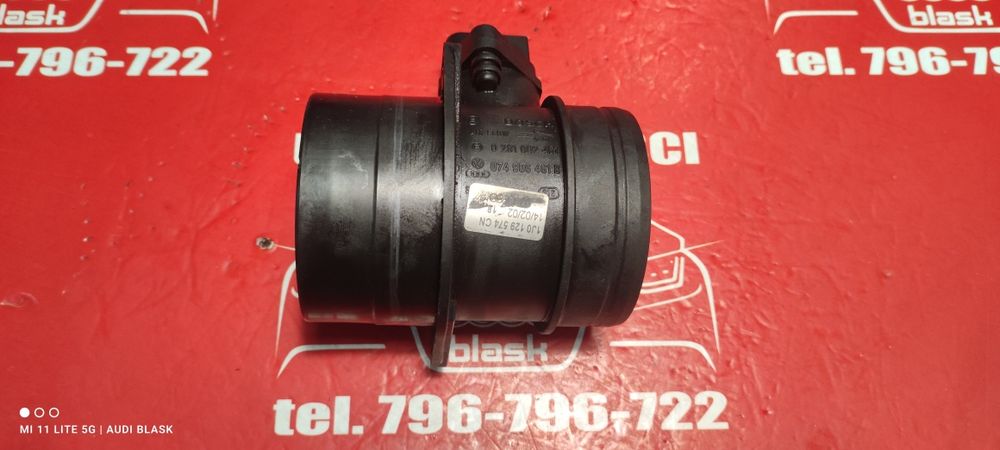 Przepływomierz Masowy Powietrza Bosch Audi A3 8L 1.9 130 Lift