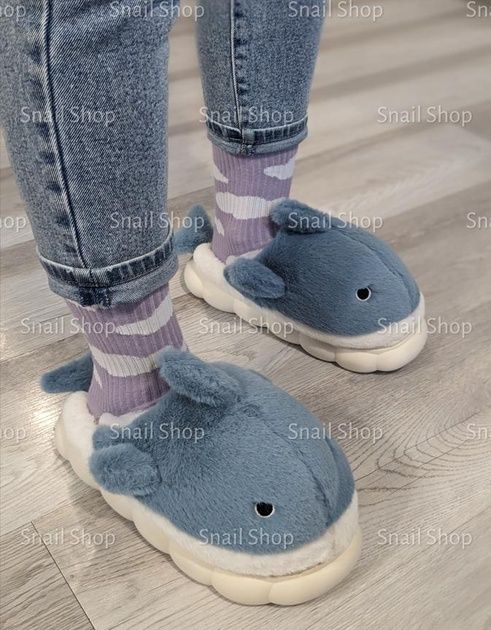 Домашні капці Блакитні Акули