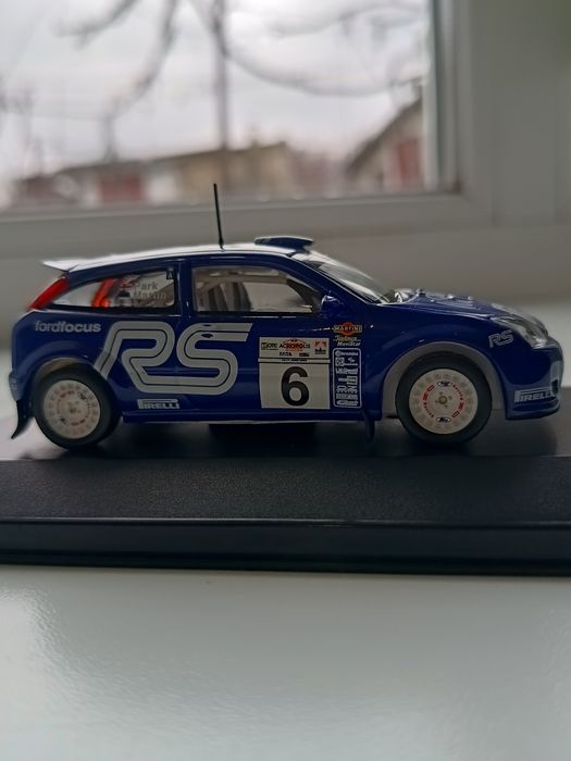 Ford Focus RS - Rally Acropolis 2002. IXO. 1:43.