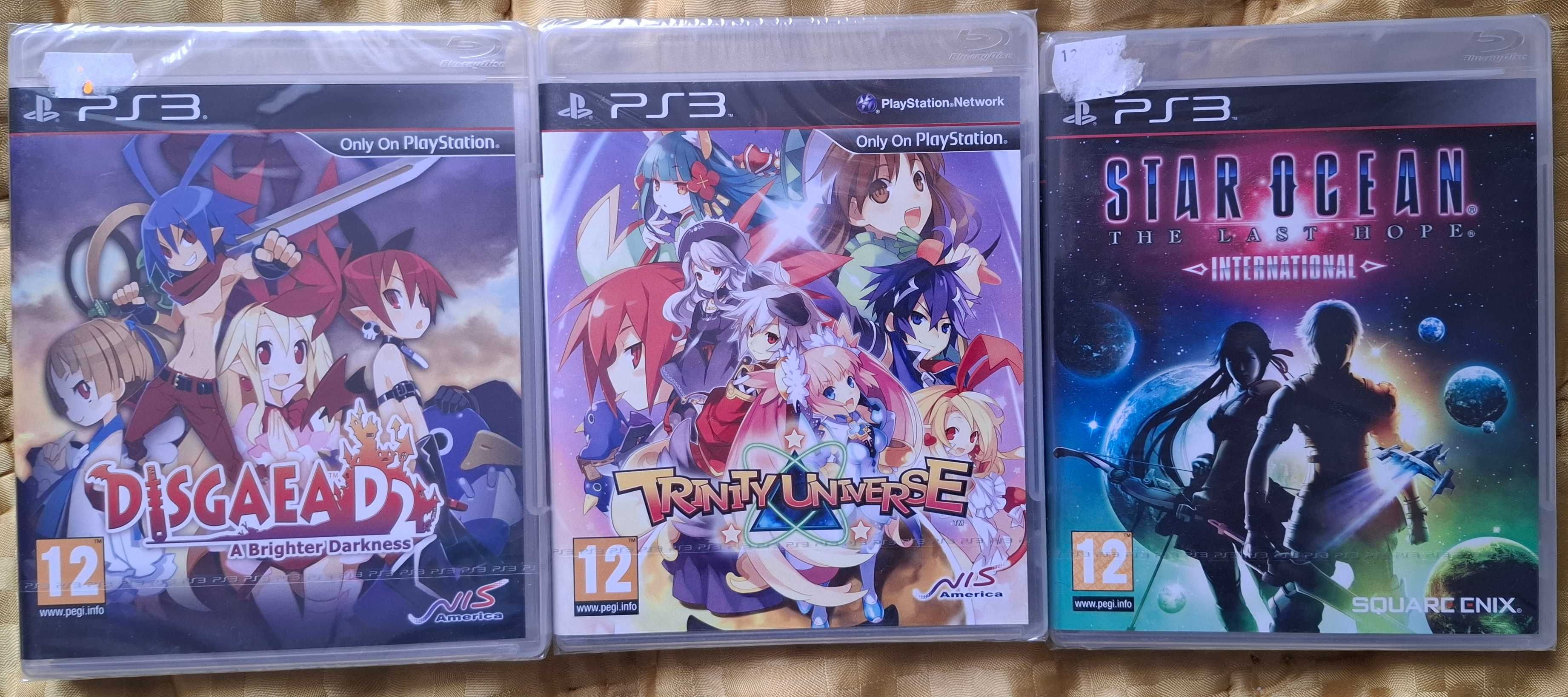 Disgaea Dimension D2, Star Ocean, Trinity Universe - PS3 - zestaw