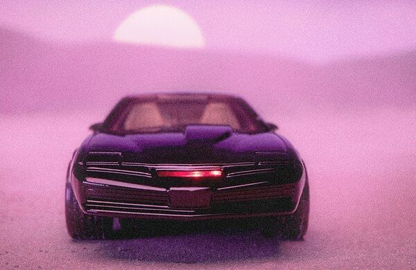 Hot wheels KITT knight rider LED scanner