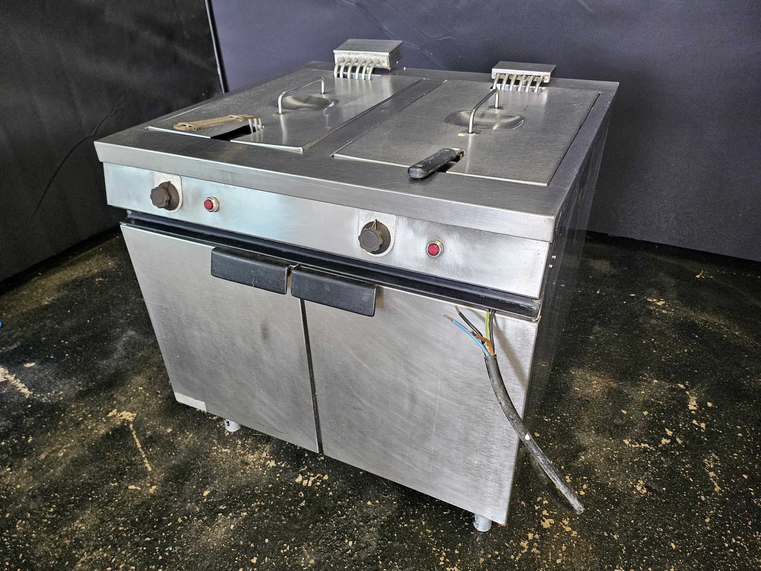 Fritadeira dupla 25lts + 25lts