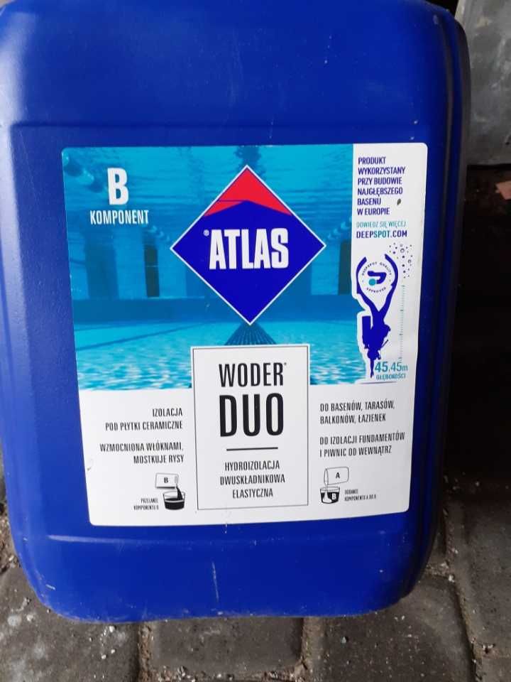 Sprzedam hydroizolację Atlas Woder i inne.