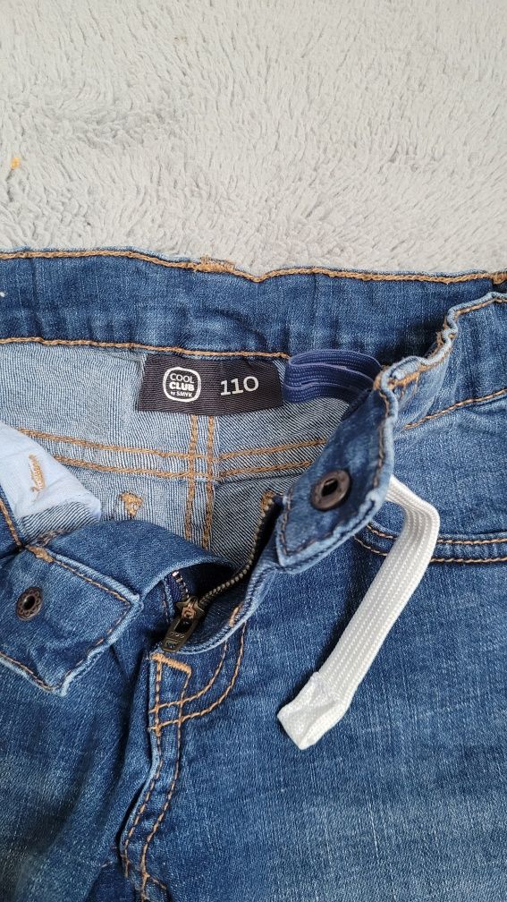 Spodenki szorty chłopięce cool club jeansowe r. 110 stan bdb