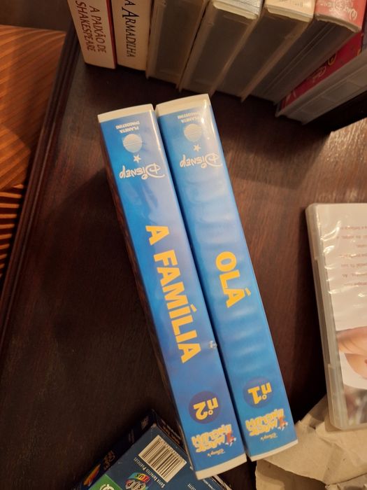 Cassetes vhs magic english vintage