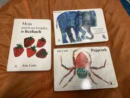 Eric Carle 4 książeczki dla dzieci. „Czy chcesz…”„pajączek””O liczbac