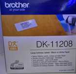 Etykiety do drukarki Brother Dk-11208 2 sztuki